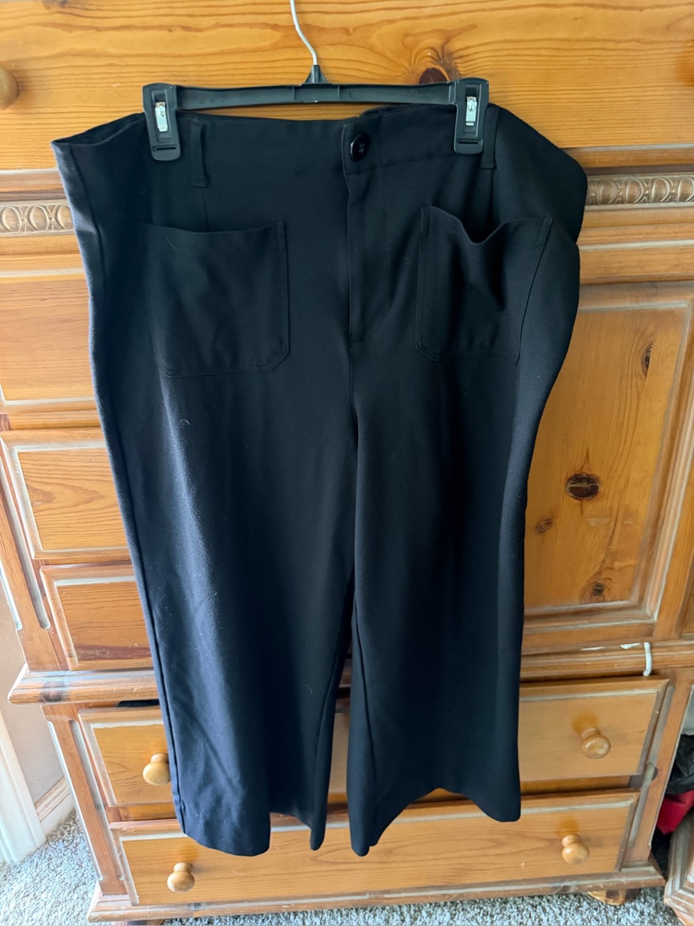 High rise fly front capri by Tribal